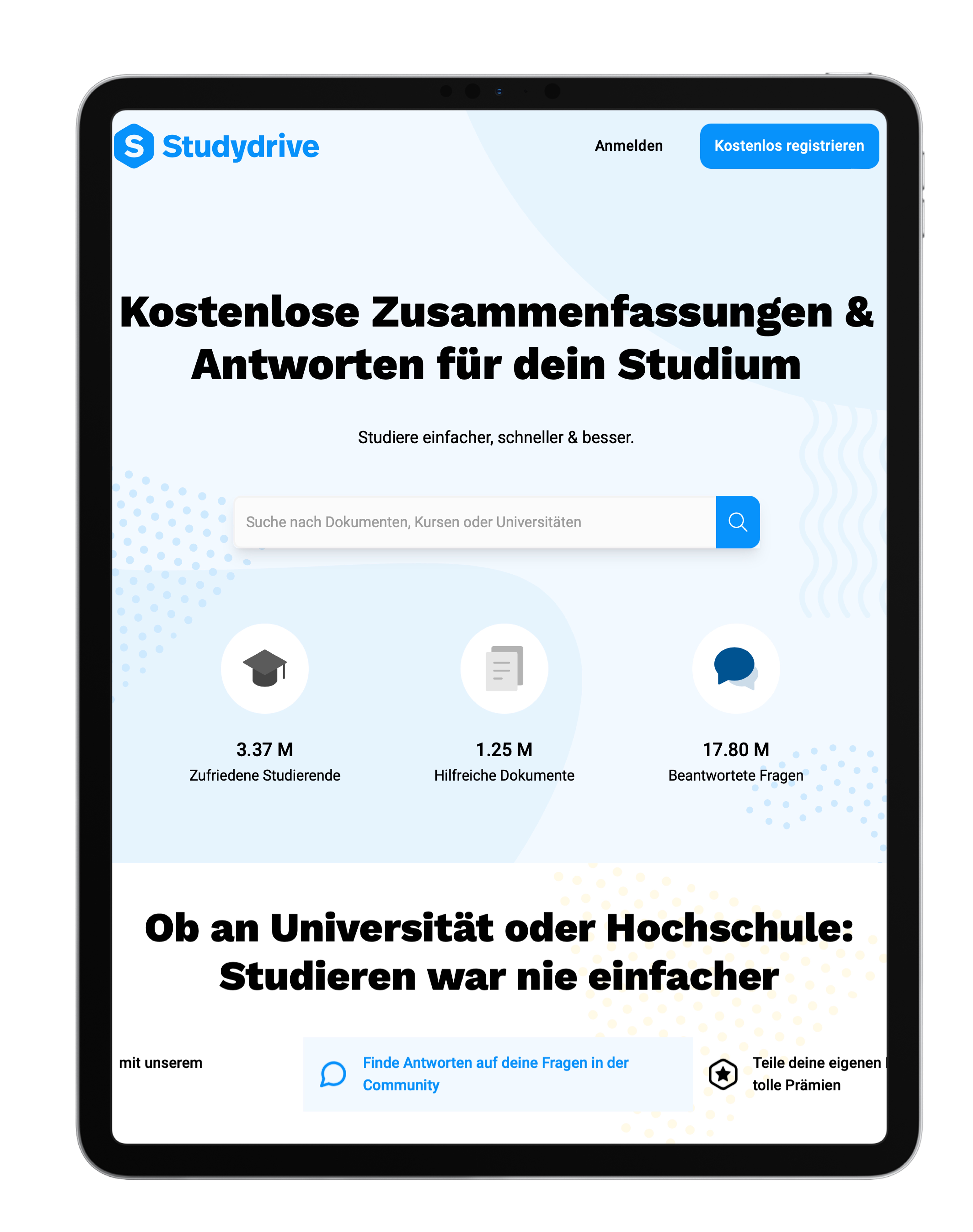 Studydrive Platform