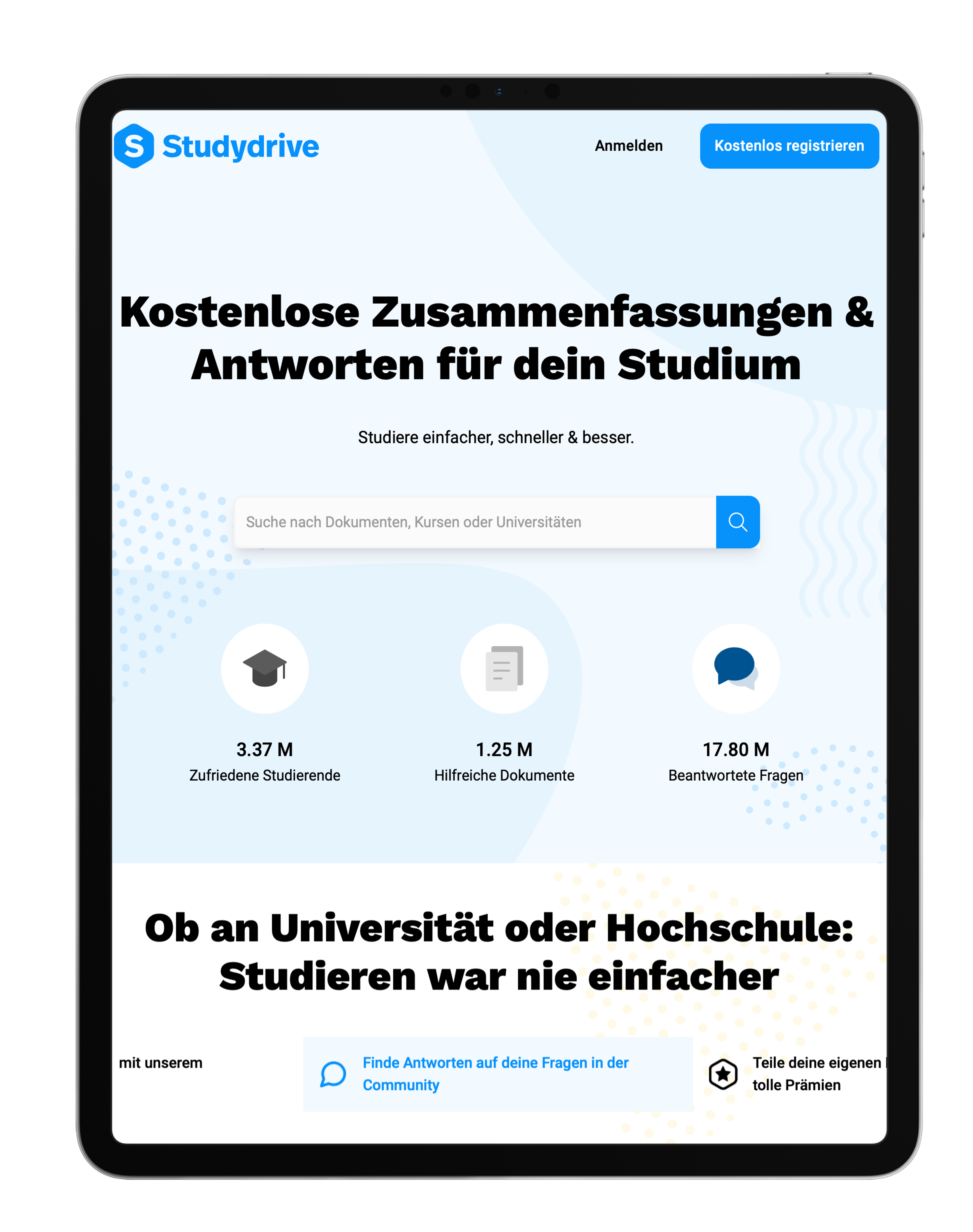 Studydrive Platform